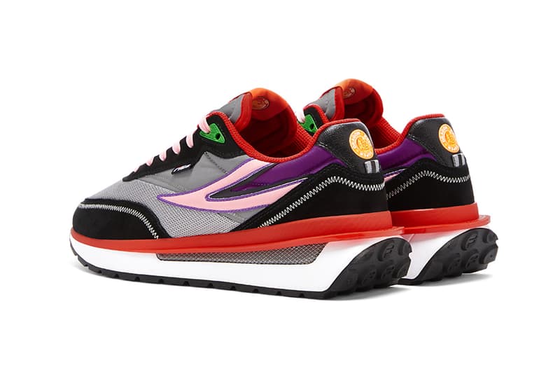 Dragon Ball Super x FILA Collaboration Footwear Renno Original Fitness F-13 Goku Toei Animation Funimation DB New York Comic Con Goku Black, Vegeta, Golden Frieza, Trunks, Beerus, and Super Shenron.