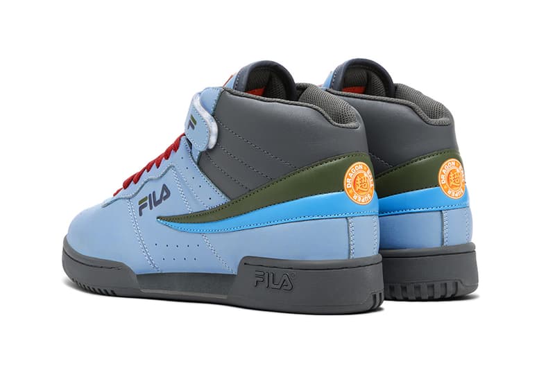 Dragon Ball Super x FILA Collaboration Footwear Renno Original Fitness F-13 Goku Toei Animation Funimation DB New York Comic Con Goku Black, Vegeta, Golden Frieza, Trunks, Beerus, and Super Shenron.