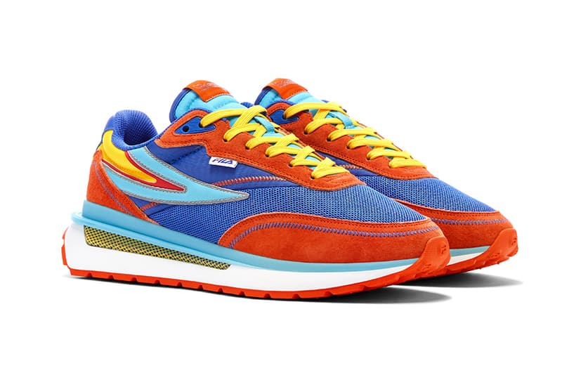 Dragon Ball Super x FILA Collaboration Footwear Renno Original Fitness F-13 Goku Toei Animation Funimation DB New York Comic Con Goku Black, Vegeta, Golden Frieza, Trunks, Beerus, and Super Shenron.