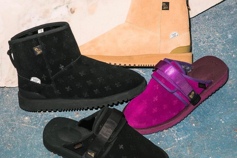Drake's OVO Puts a Luxe Suede Spin on Suicoke's Zavo Sandals and M2AB Mid Boot