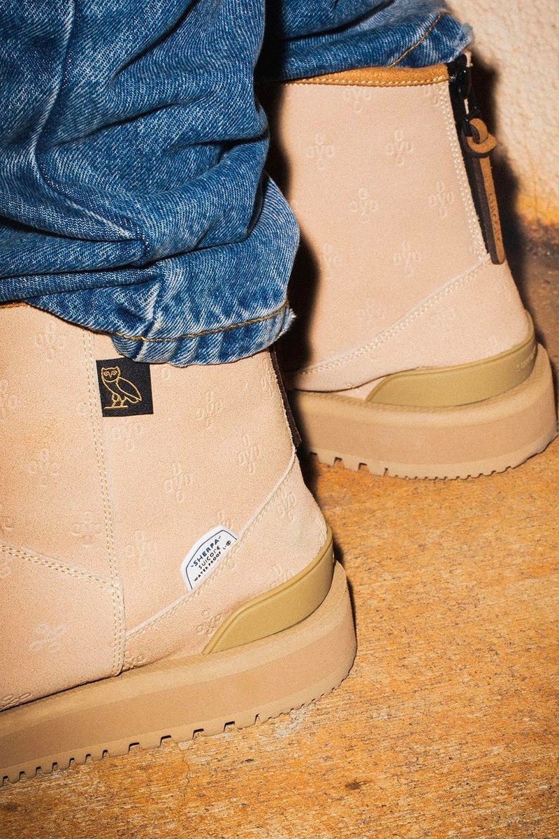 OVO October's Very Own Drake x Suicoke ZAVO M2AB Шлепанцы ELS-M2AB Mid Boots Черный Бежевый Фиолетовый Drizzy Информация о выпуске Коллаборация Ажиотаж