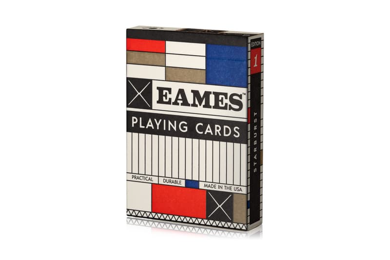 Eames Playing Cards Set Art of Play Eames Office