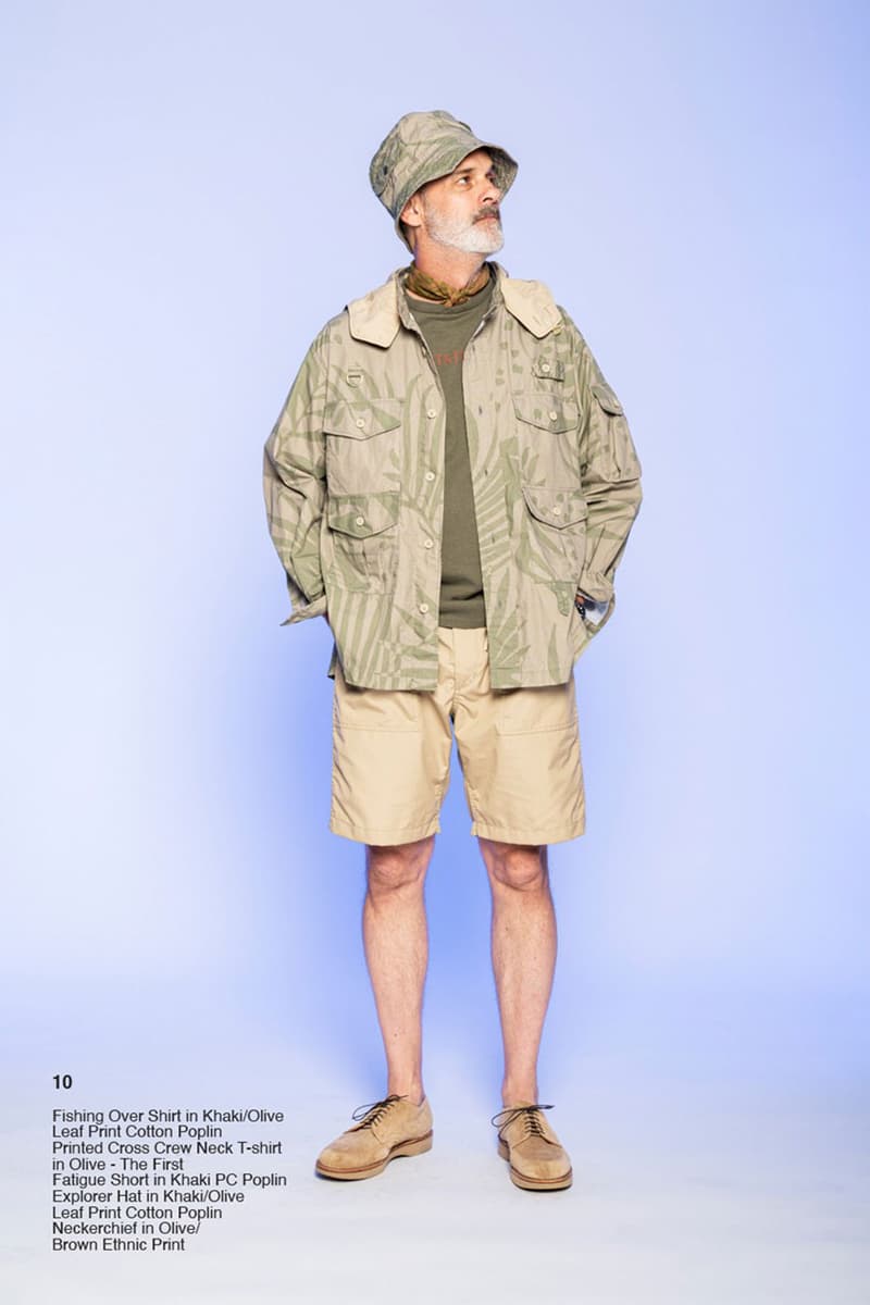 Engineered Garments Spring Summer Collection 2022 SS22 The First and the Future Lookbook Release Info Buy Price African Culture Animal Prints Khaki