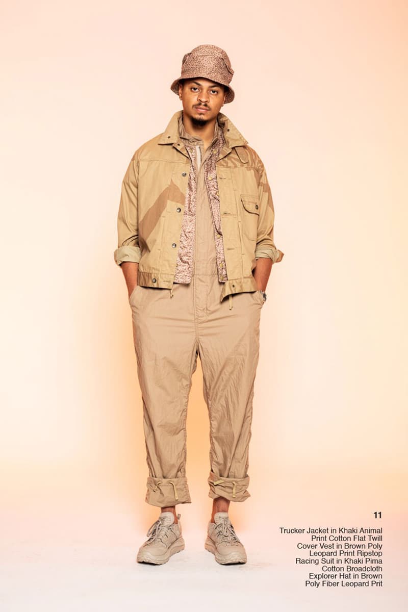 Engineered Garments Spring Summer Collection 2022 SS22 The First and the Future Lookbook Release Info Buy Price African Culture Animal Prints Khaki