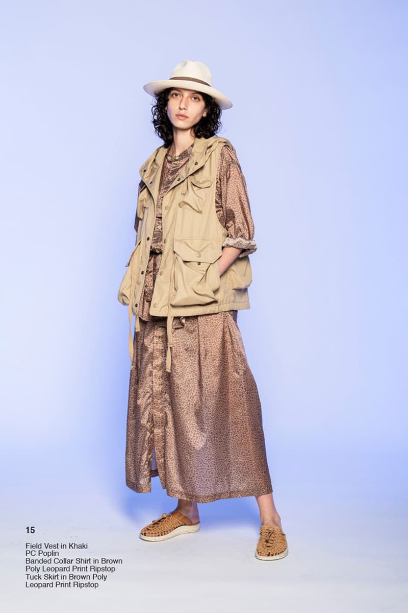 Engineered Garments Spring Summer Collection 2022 SS22 The First and the Future Lookbook Release Info Buy Price African Culture Animal Prints Khaki