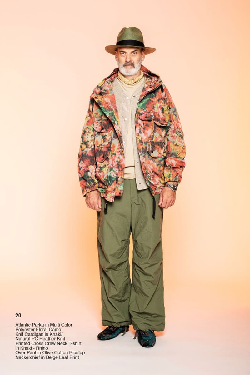 Engineered Garments Spring Summer Collection 2022 SS22 The First and the Future Lookbook Release Info Buy Price African Culture Animal Prints Khaki