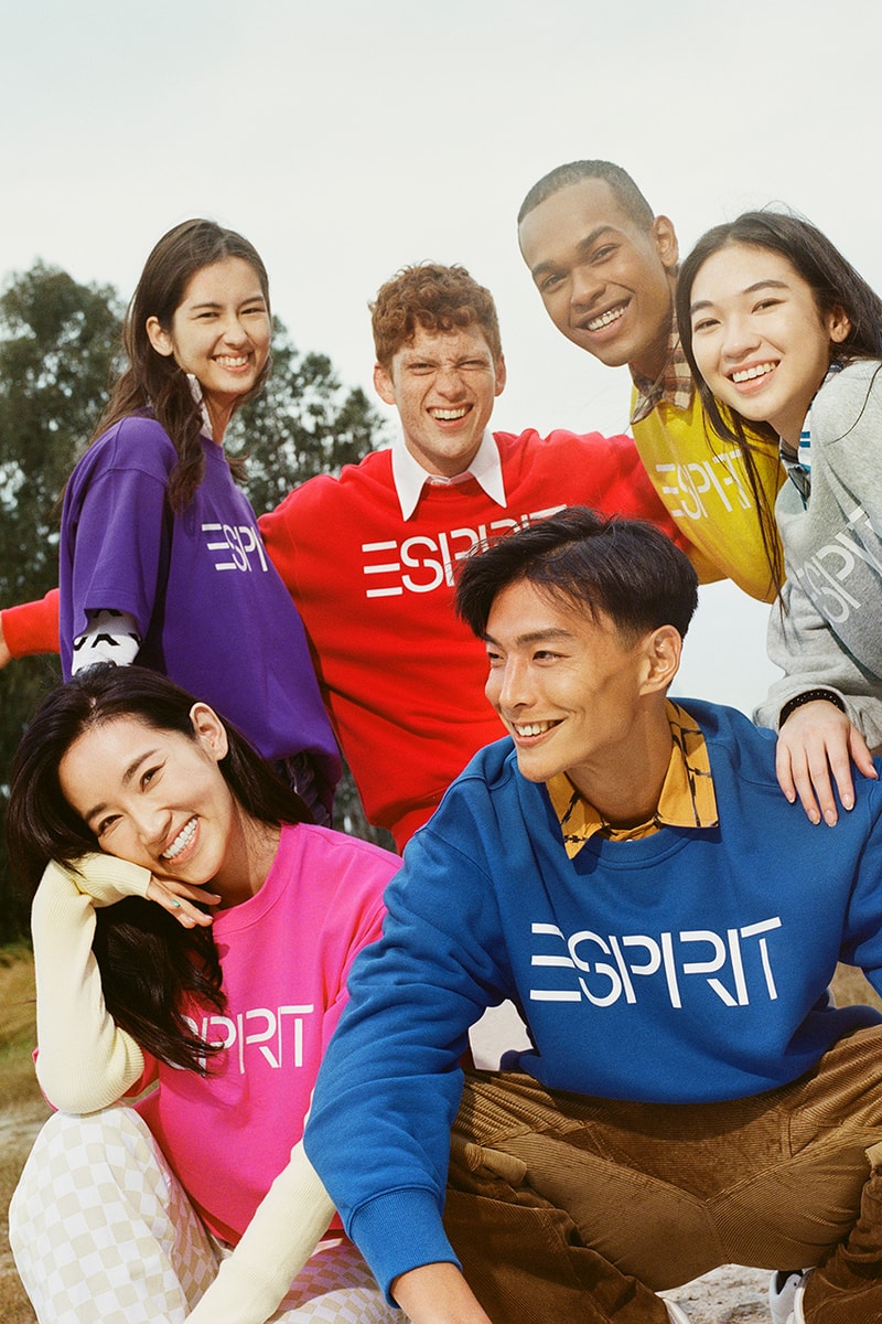 esprit 80s nostalgia holidays christmas archive collection capsule branded 