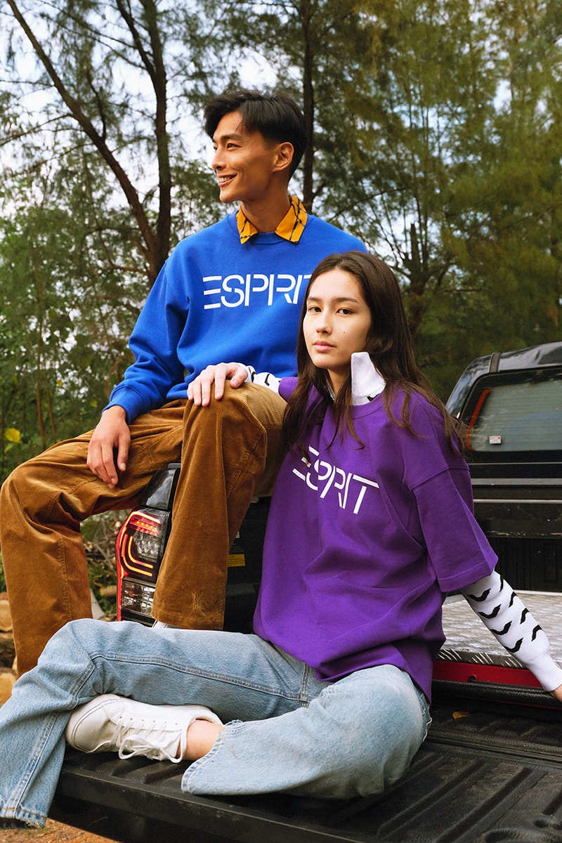 esprit 80s nostalgia holidays christmas archive collection capsule branded 