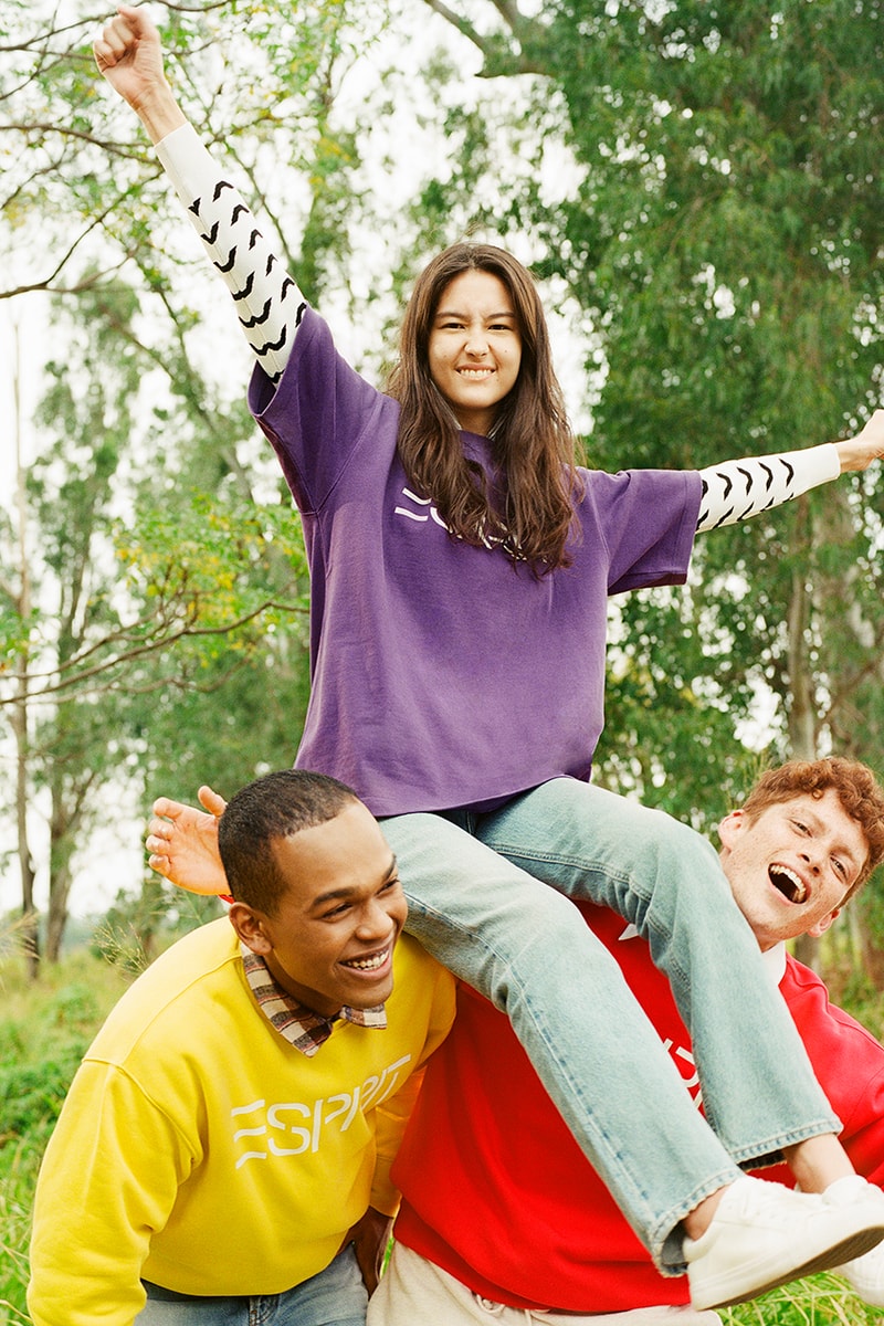 esprit 80s nostalgia holidays christmas archive collection capsule branded 