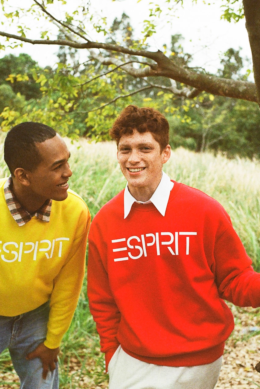 esprit 80s nostalgia holidays christmas archive collection capsule branded 