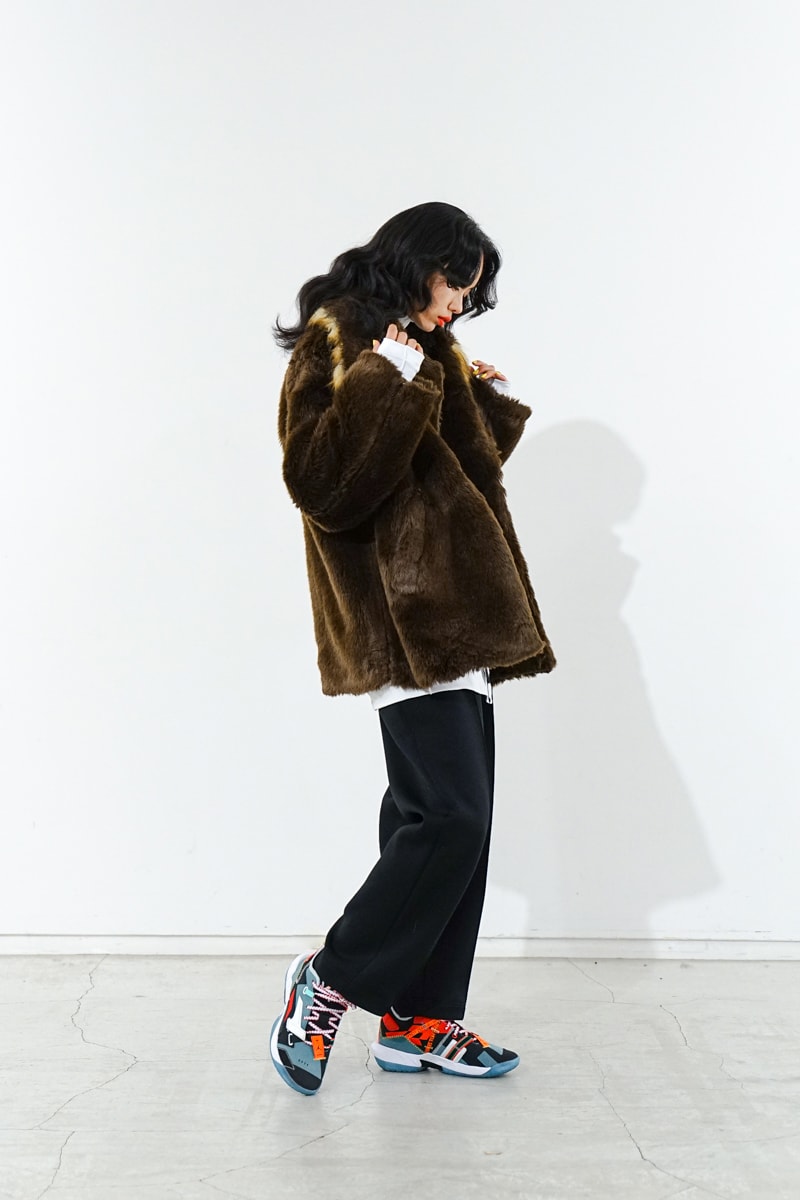 Facetasm Fall Winter 2021 Faux Fur Capsule Collection Japanese fashion brand streetwear luxury label fake fur