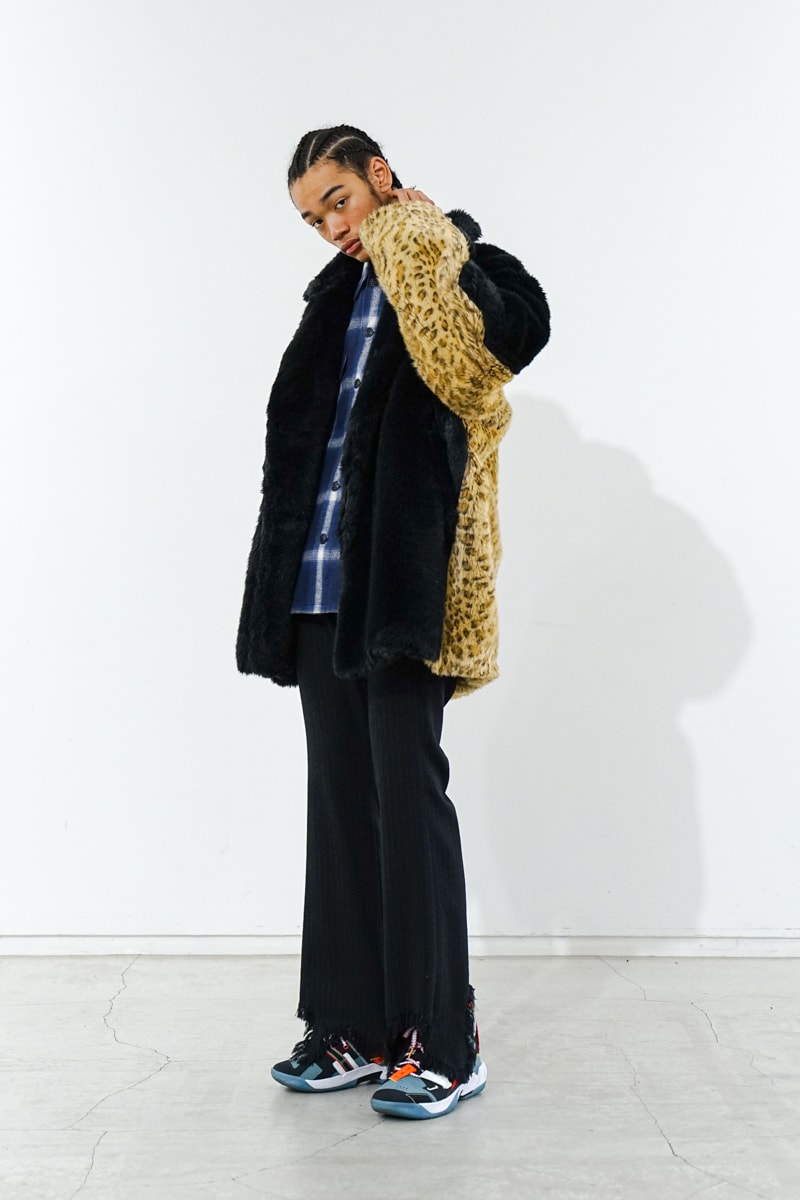 Facetasm Fall Winter 2021 Faux Fur Capsule Collection Japanese fashion brand streetwear luxury label fake fur