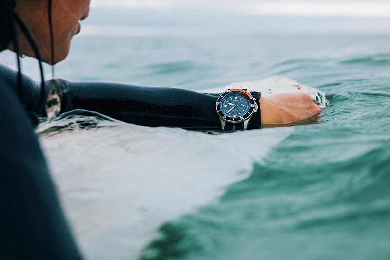 Finisterre x Timex Tide Watch Collaboration Info