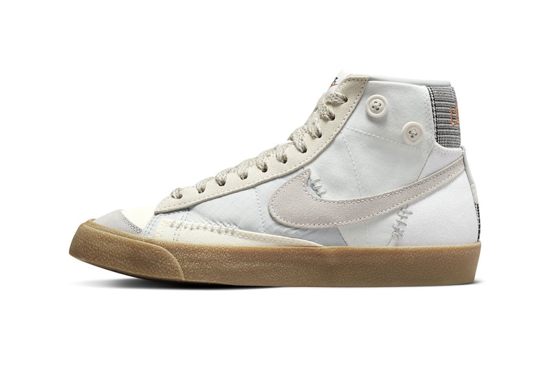 Nike Blazer Mid Voodoo edition doll love  gum sole DR0977-119 release info date 2022 sneakers shoes buttons