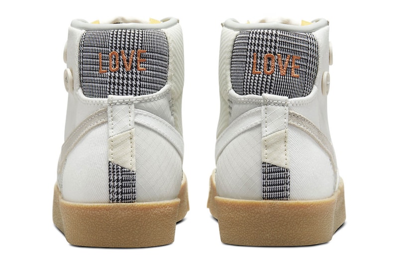 Nike Blazer Mid Voodoo edition doll love  gum sole DR0977-119 release info date 2022 sneakers shoes buttons