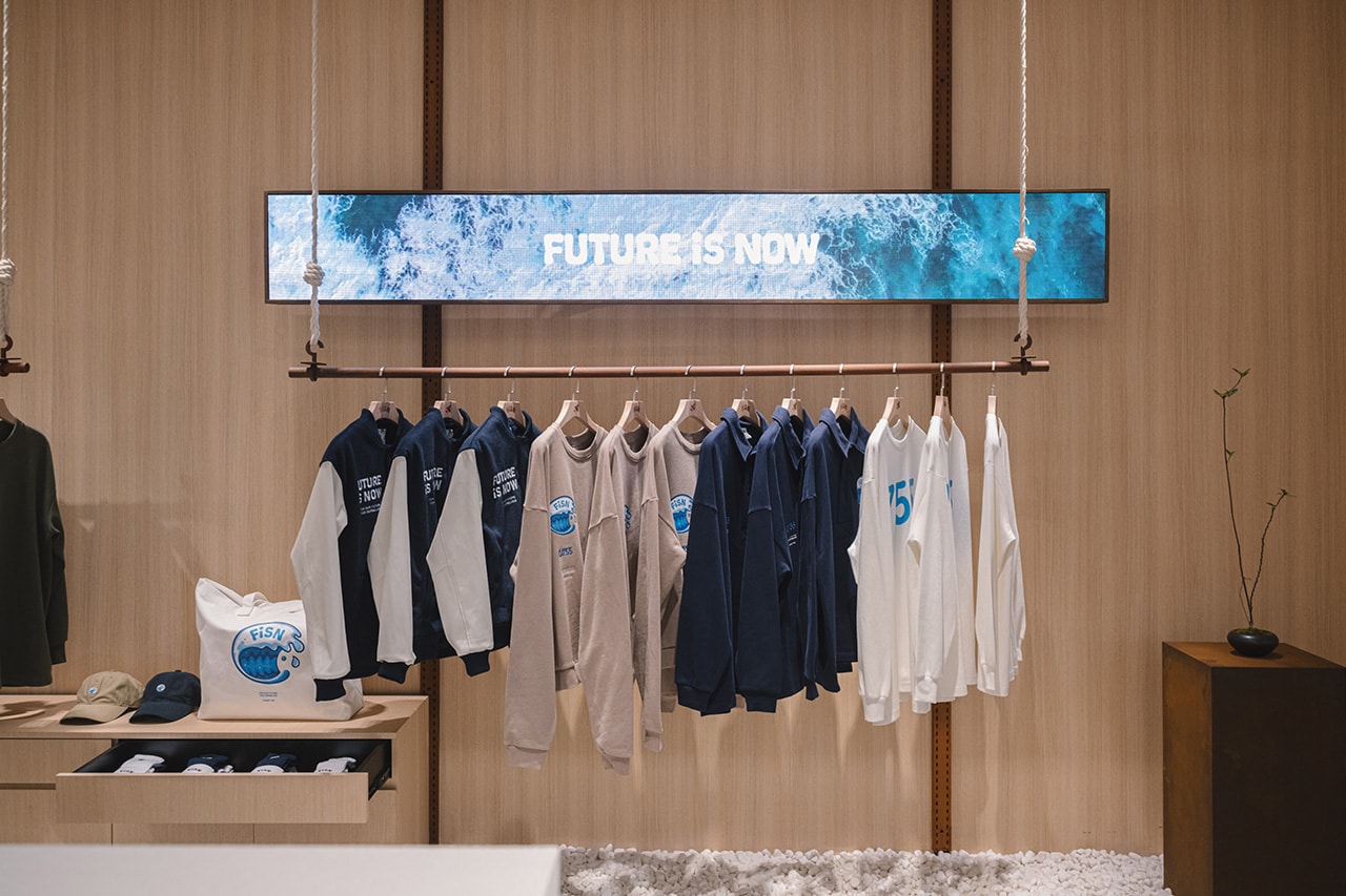 FiSN COAST Shenzhen Store Opening Information opening times collection collaboration apparel future is now 