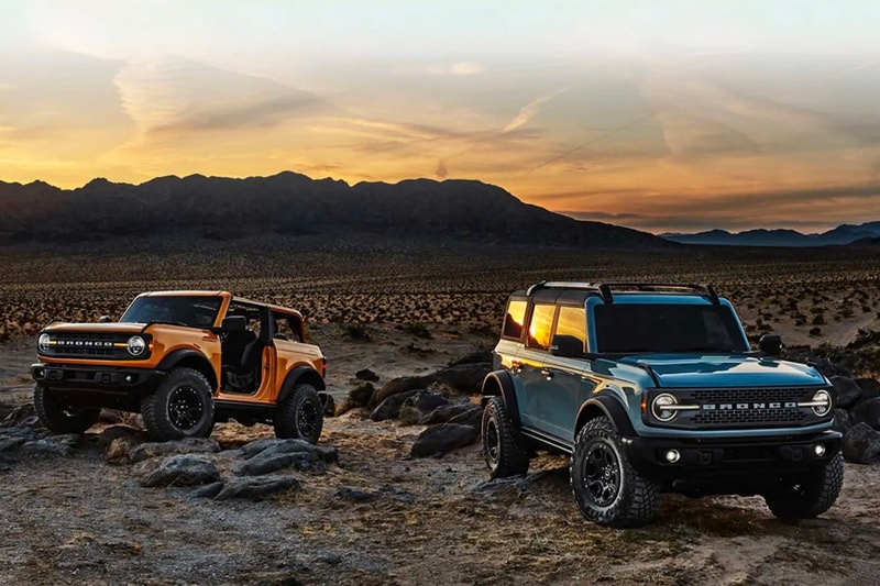 Ford Bronco Sport Ocean Plastic Sustainability Parts Fishing Nets American SUV
