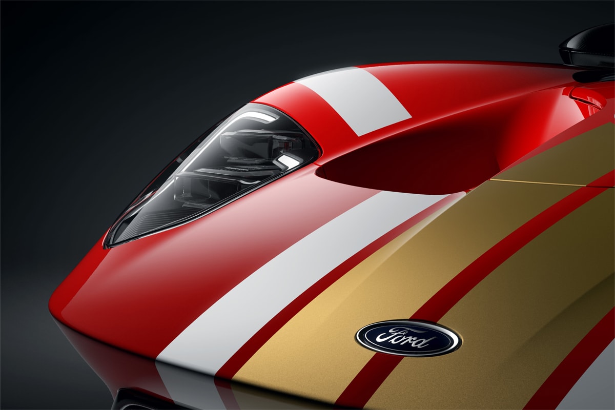 ford gt racing alan mann heritage edition livery special teaser images photos 