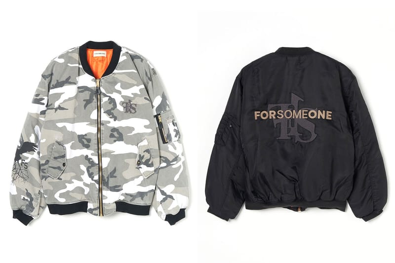 FORSOMEONE Teams Up With FOSTEX GARMENTS to Release Embroidered MA-1