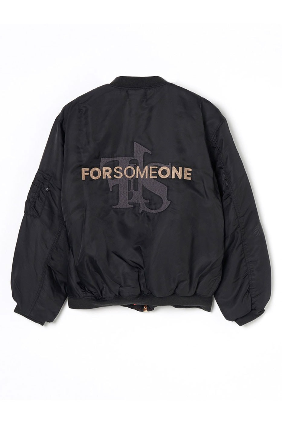 FORSOMEONE X FOSTER GARMENTS Release Collaboration MA-1