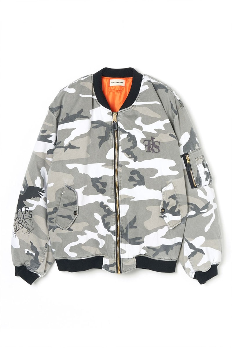 FORSOMEONE X FOSTER GARMENTS Release Collaboration MA-1