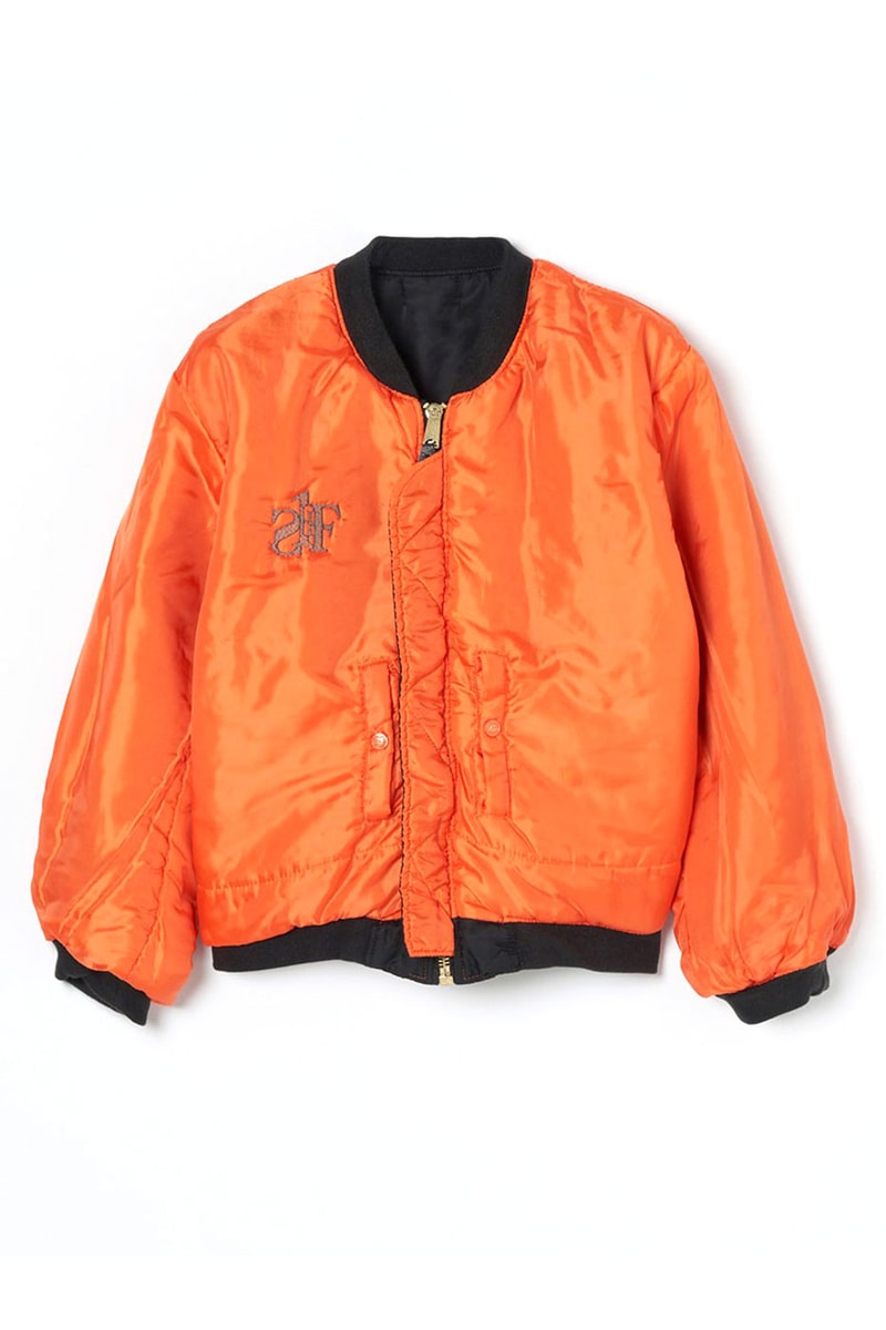 FORSOMEONE X FOSTER GARMENTS Release Collaboration MA-1