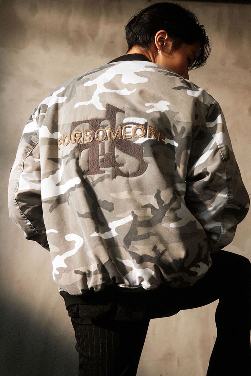 FORSOMEONE X FOSTER GARMENTS Release Collaboration MA-1