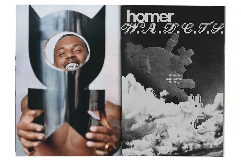 Frank Ocean's Homer Announces New Collection and Launches Global E-commerce Shop blonded christmas homer.com When a Dog Comes to Stay explores dog as a symbol sheepdog akita handcrafted jewelery 