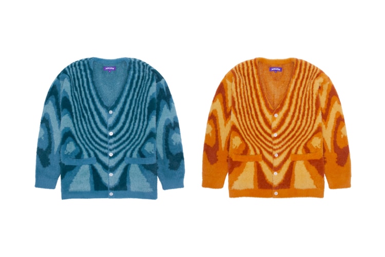 Fucking Awesome Delivers Psychedelic Styling With its Acid Hairy Cardigan