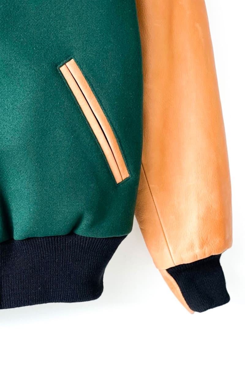 Futur monkey time cap sweatpants sweatshirt sports team soccer varsity jacket lookbook joint collaboration release info