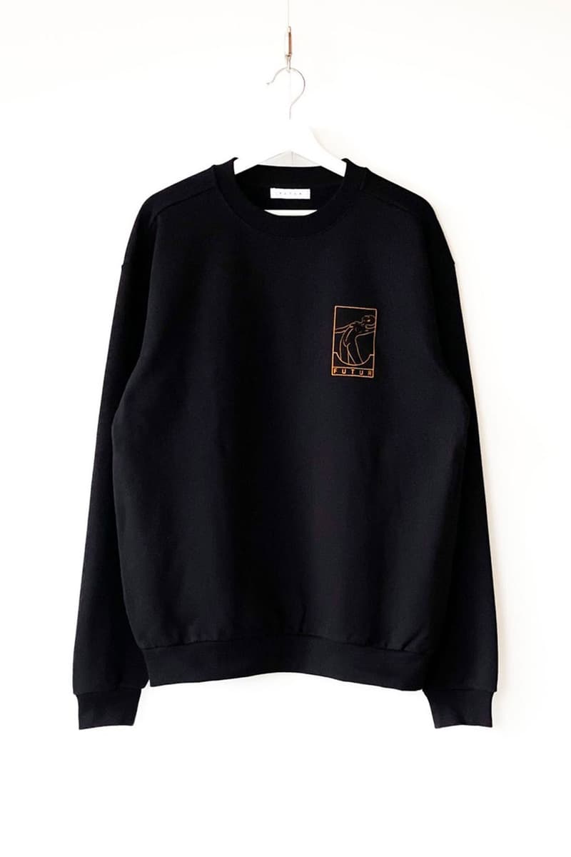 Futur monkey time cap sweatpants sweatshirt sports team soccer varsity jacket lookbook joint collaboration release info