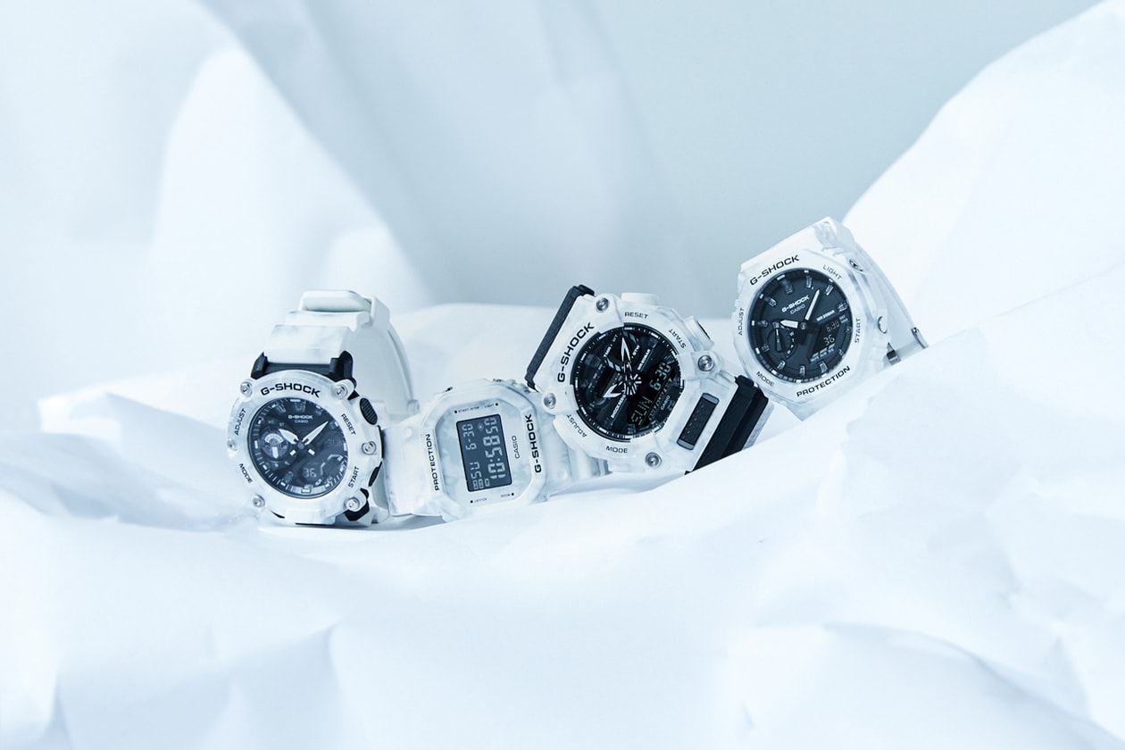 G-SHOCK 推出全新 Grunge Snow Camouflage 系列