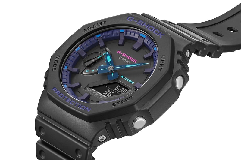 G-SHOCK brings virtual reality aesthetic to GA-2100 Casi-Oak