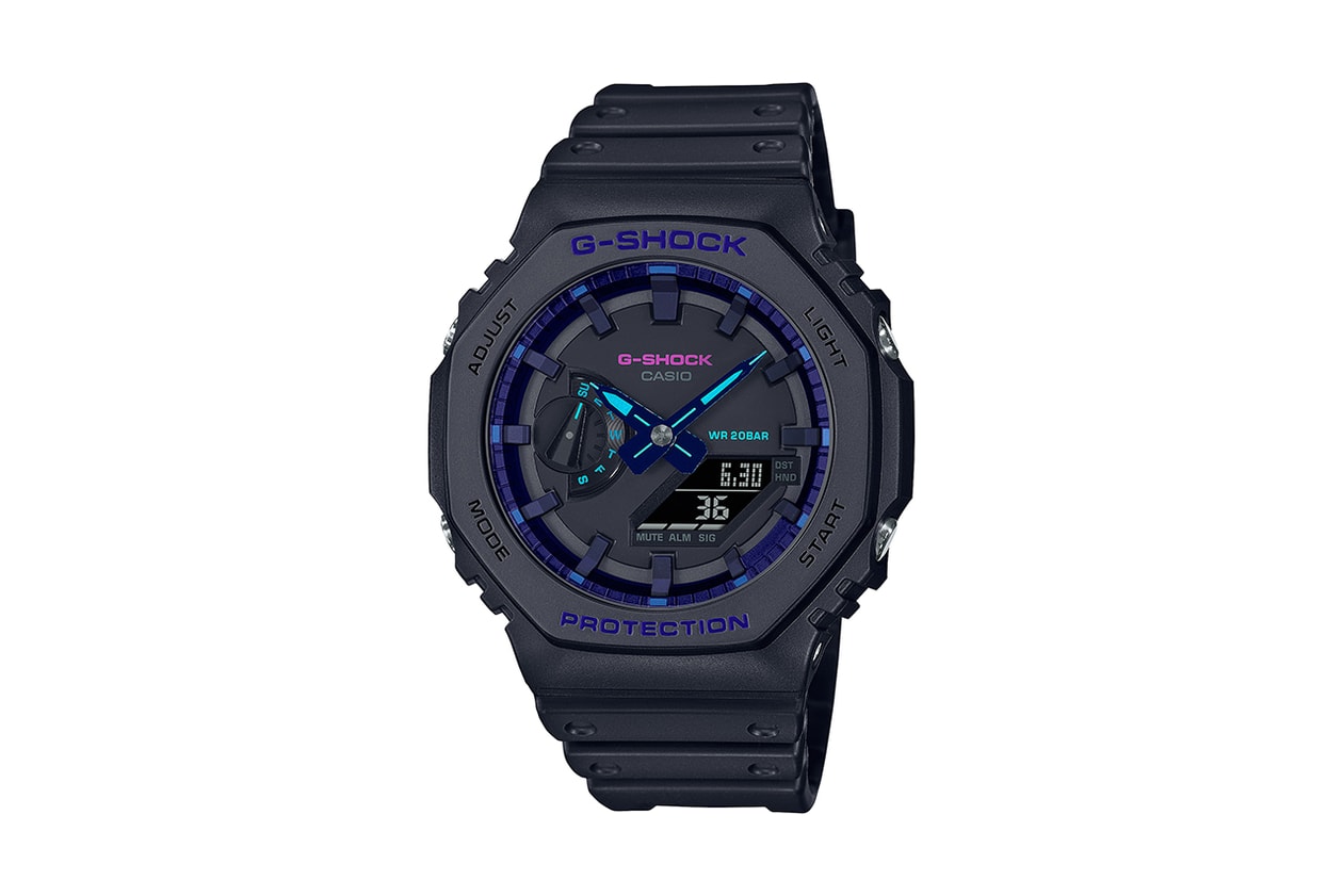 G-SHOCK brings virtual reality aesthetic to GA-2100 Casi-Oak