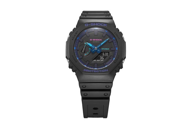 G-SHOCK brings virtual reality aesthetic to GA-2100 Casi-Oak