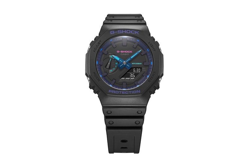 G-SHOCK brings virtual reality aesthetic to GA-2100 Casi-Oak