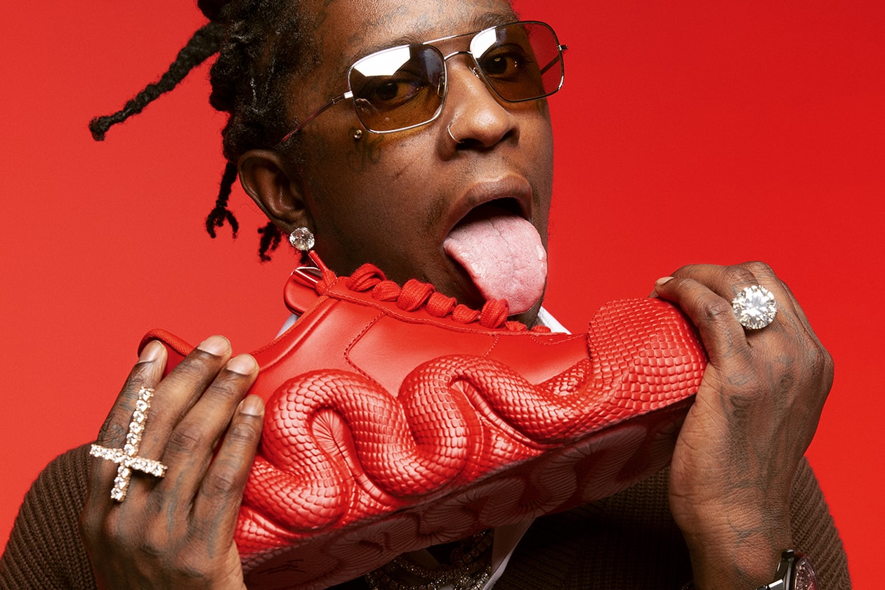 Giuseppe Zanotti Launches Latest COBRAS Sneaker with Young Thug