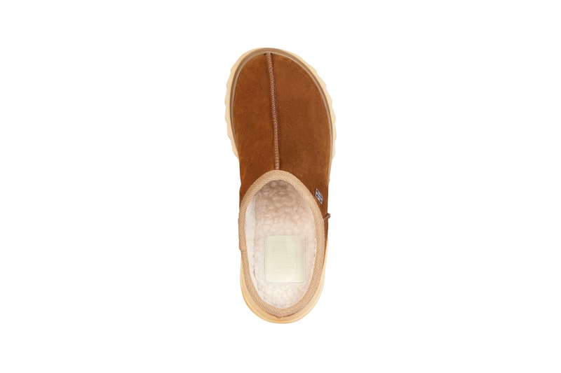 Givenchy Winter Mallow Mules 4G Leather Faux Fur Beige Suede UGG Matthew M Williams Winter 2021 Footwear Release Information Runway MMW