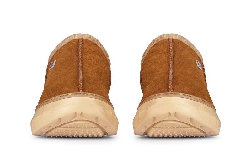Givenchy Winter Mallow Mules 4G Leather Faux Fur Beige Suede UGG Matthew M Williams Winter 2021 Footwear Release Information Runway MMW