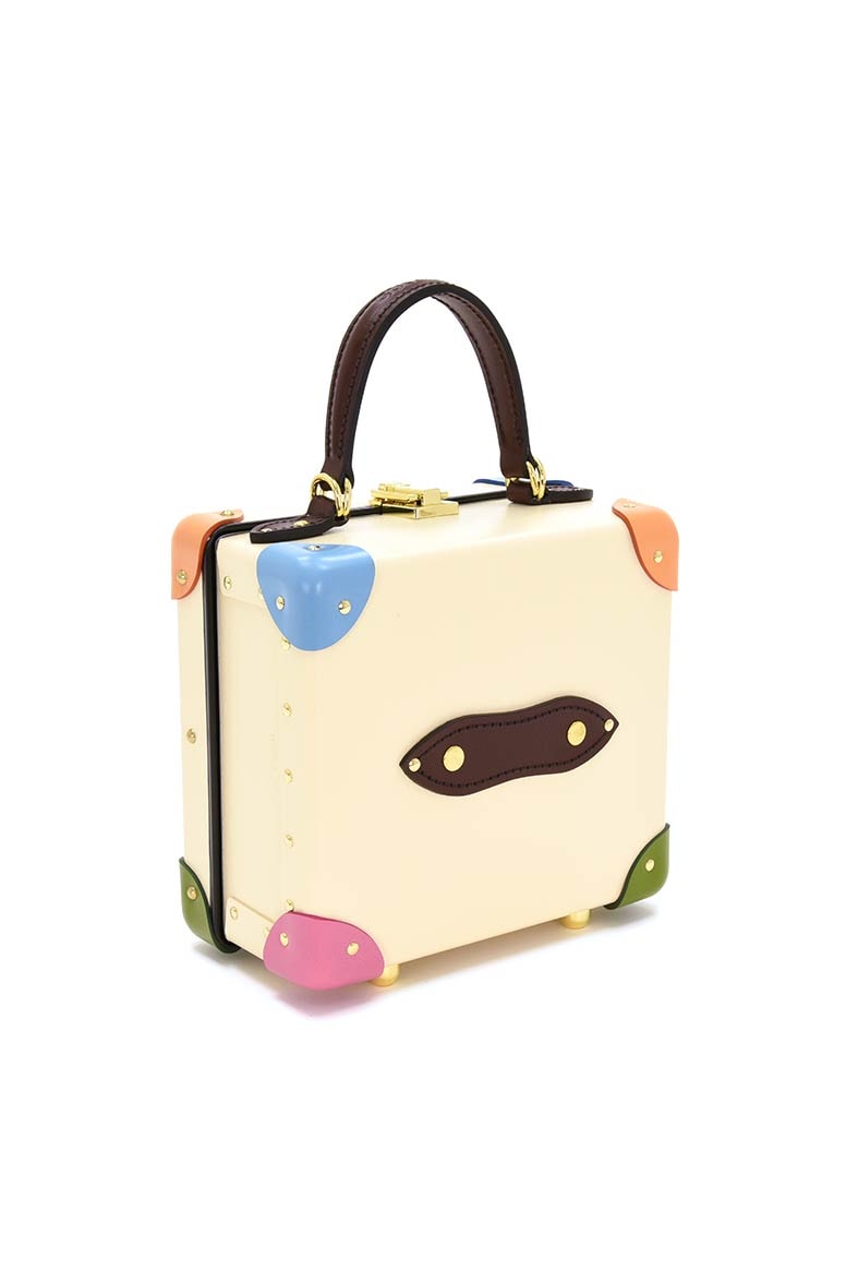 GOLF le FLEUR* x Globe-Trotter Luggage Collection Tyler the Creator,  golf wang suitcases colors travel 