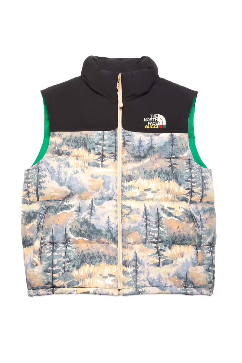 gucci north face drop