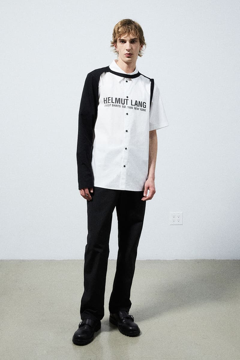 Helmut Lang Pre-Fall 2022 Collection Goes Back to Basics lookbooks fall winter 2022 fw22 collection high fashion luxury paris