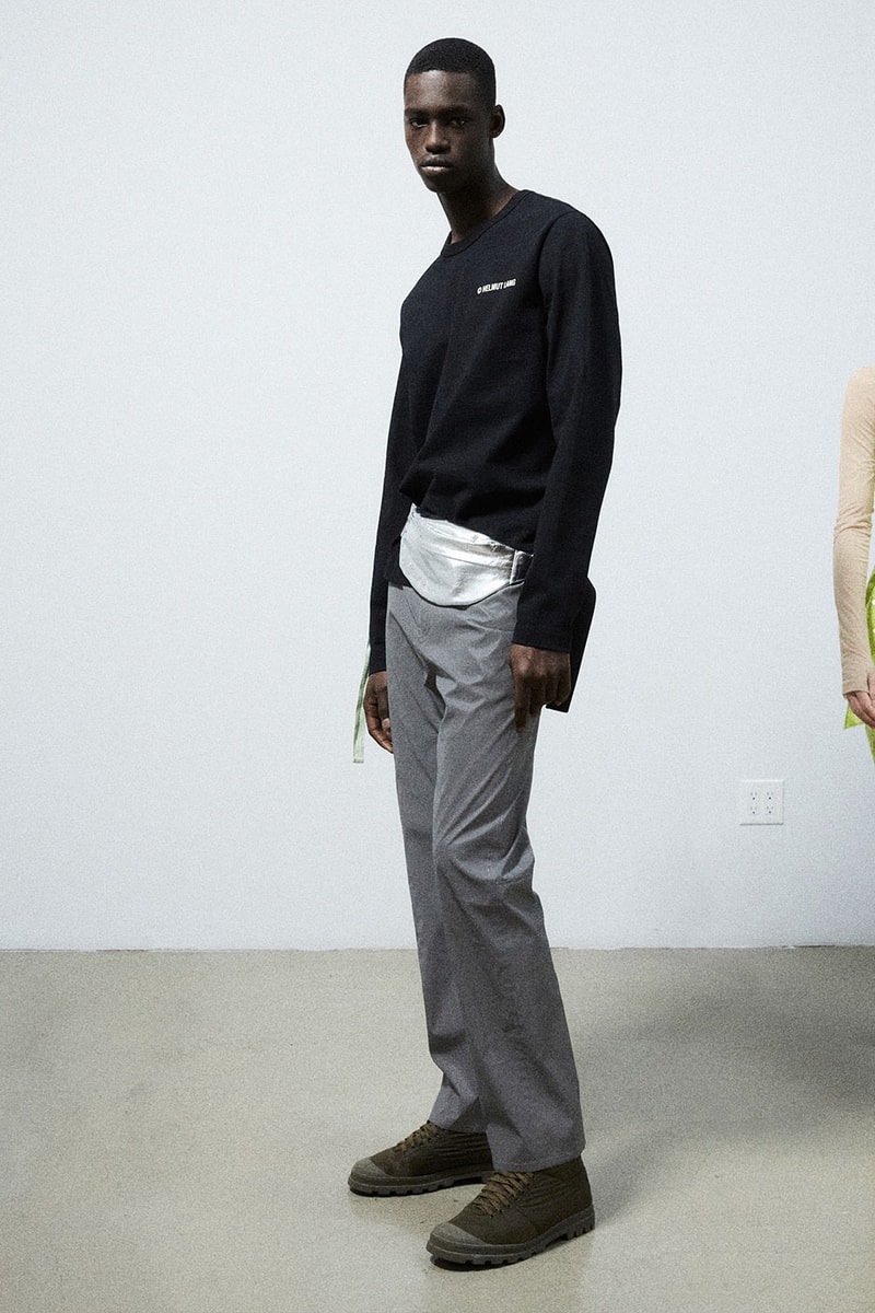 Helmut Lang Pre-Fall 2022 Collection Goes Back to Basics lookbooks fall winter 2022 fw22 collection high fashion luxury paris