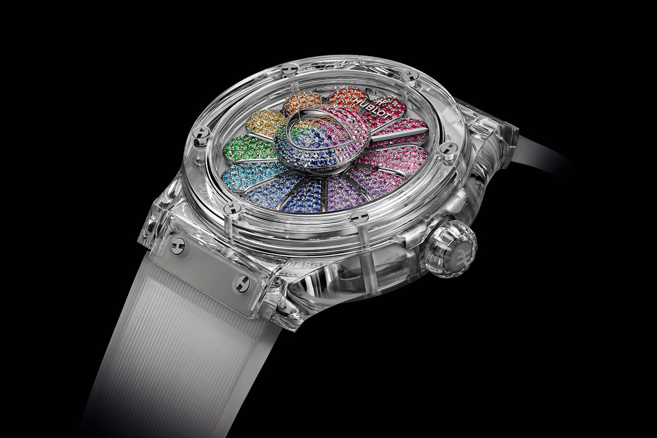 Hublot & Takashi Murakami Align Once More for the Classic Fusion Sapphire  Rainbow Timepiece