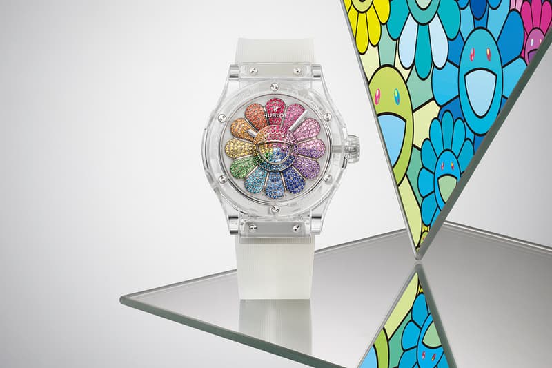 Takashi Murakami Brings His Smiling Flower To Hublot For a Second More Colorful Outing 