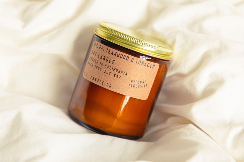 HYPEBAE P.F. Candle Co. Release Scented Bundle HBX Teakwood & Tobacco Soy Candle Reed Diffuser Price Info