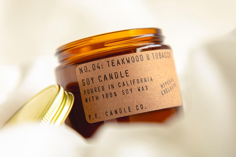 HYPEBAE P.F. Candle Co. Release Scented Bundle HBX Teakwood & Tobacco Soy Candle Reed Diffuser Price Info
