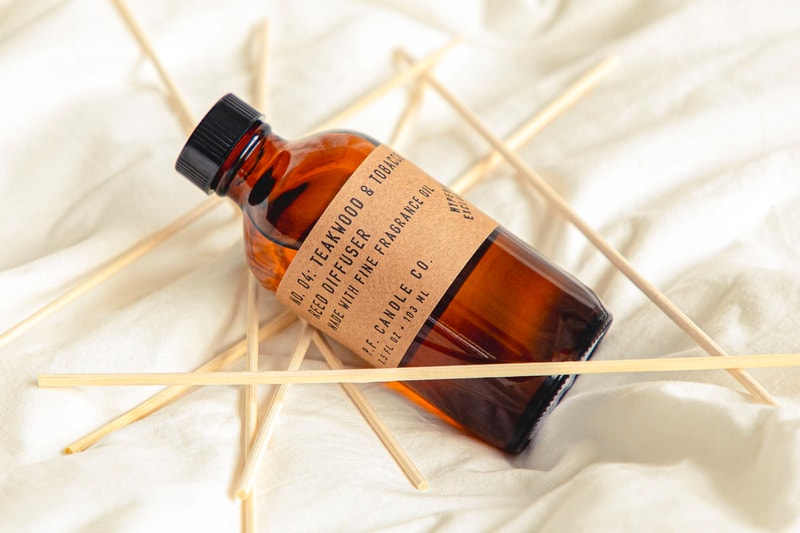 HYPEBAE P.F. Candle Co. Release Scented Bundle HBX Teakwood & Tobacco Soy Candle Reed Diffuser Price Info