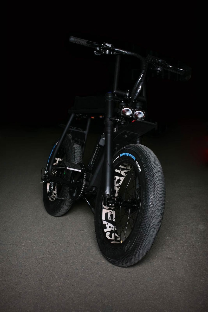 korean electric bicycle HYPEBEAST x Mopez Eletric Bike Collaboration