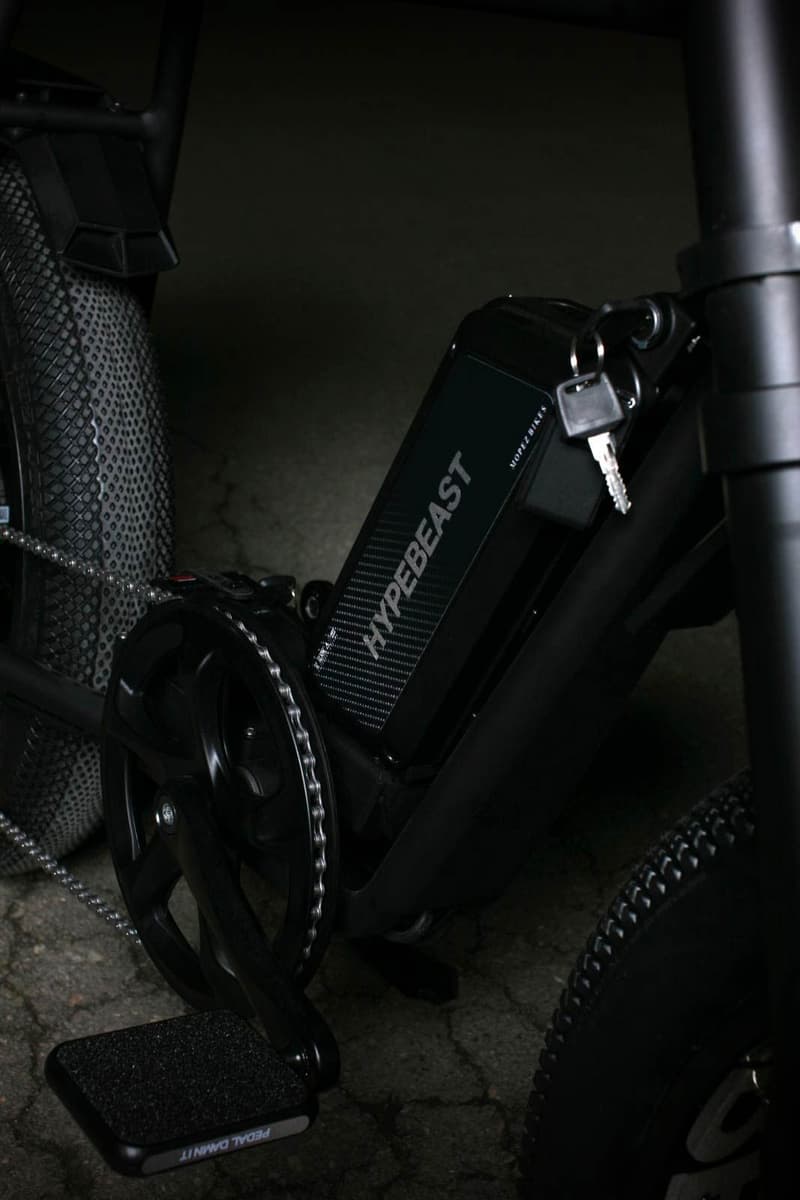 HYPEBEAST x Mopez Eletric Bike Collaboration South Korean bikes electric bicycle collaborations 